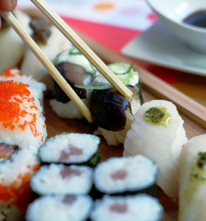 Sushi variado, 10 piezas